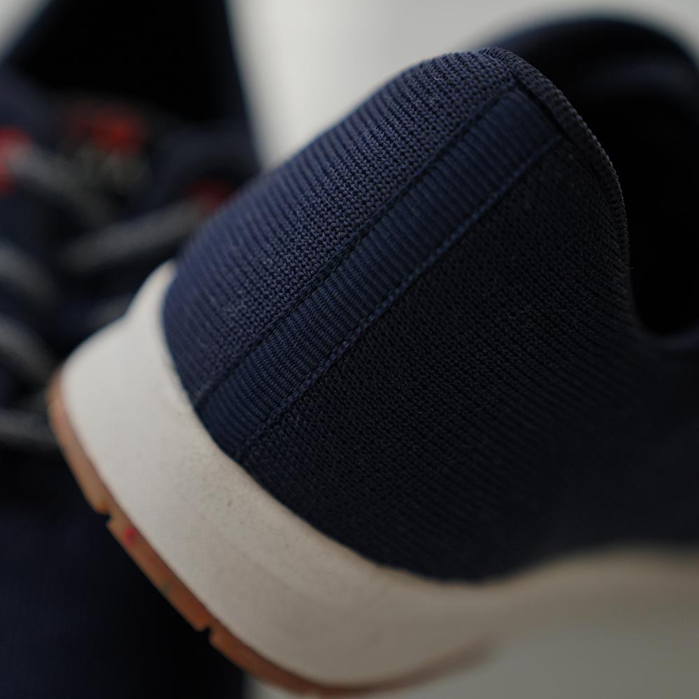 Isobaa | Merino Blend Trainers (Navy) | Conquer trails, city commutes, and everything in between with Isobaa's Merino blend trainers.