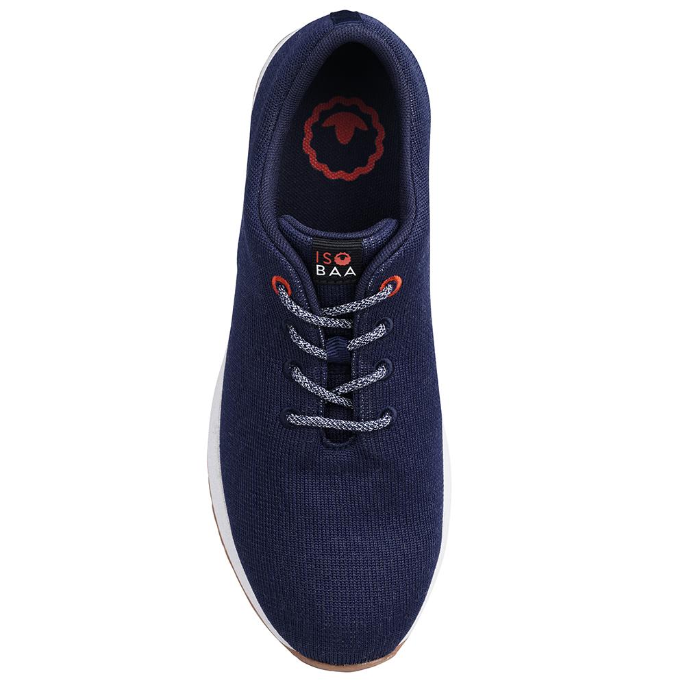 Isobaa Merino Blend Trainers (Navy)