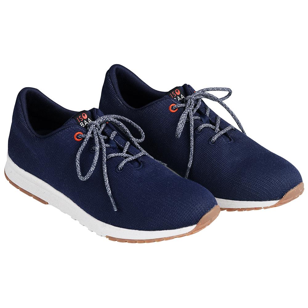 Isobaa Merino Blend Trainers (Navy)