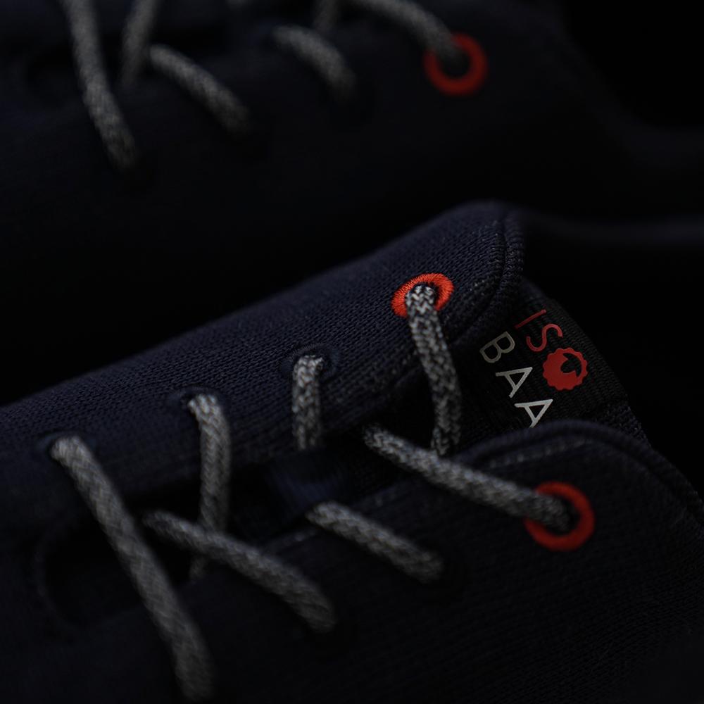 Isobaa | Merino Blend Trainers (Navy) | Conquer trails, city commutes, and everything in between with Isobaa's Merino blend trainers.