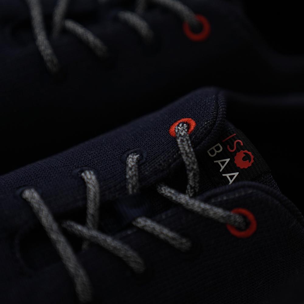 Isobaa Merino Blend Trainers (Navy)