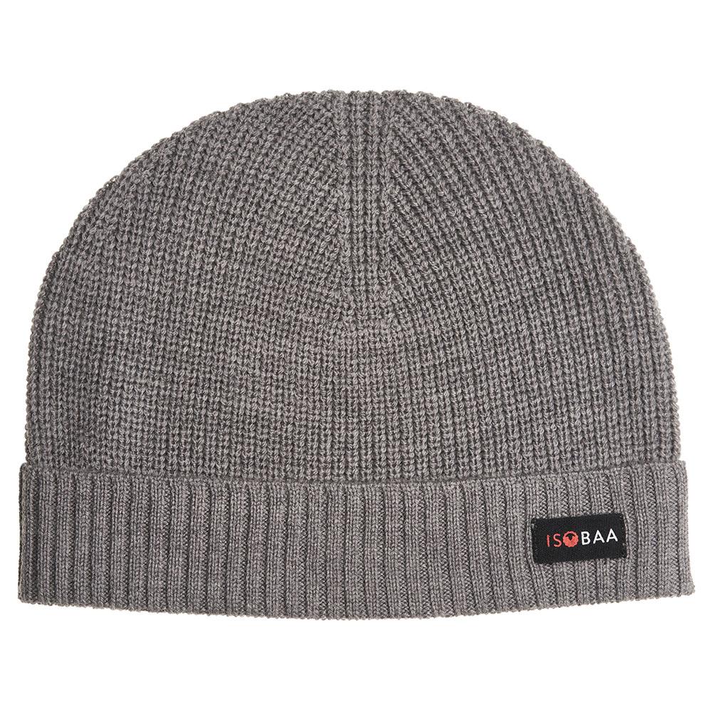Isobaa | Merino Fisherman Beanie (Charcoal) | From mountain trails to city streets, our extra-fine Merino fisherman beanie delivers classic style and unmatched comfort.