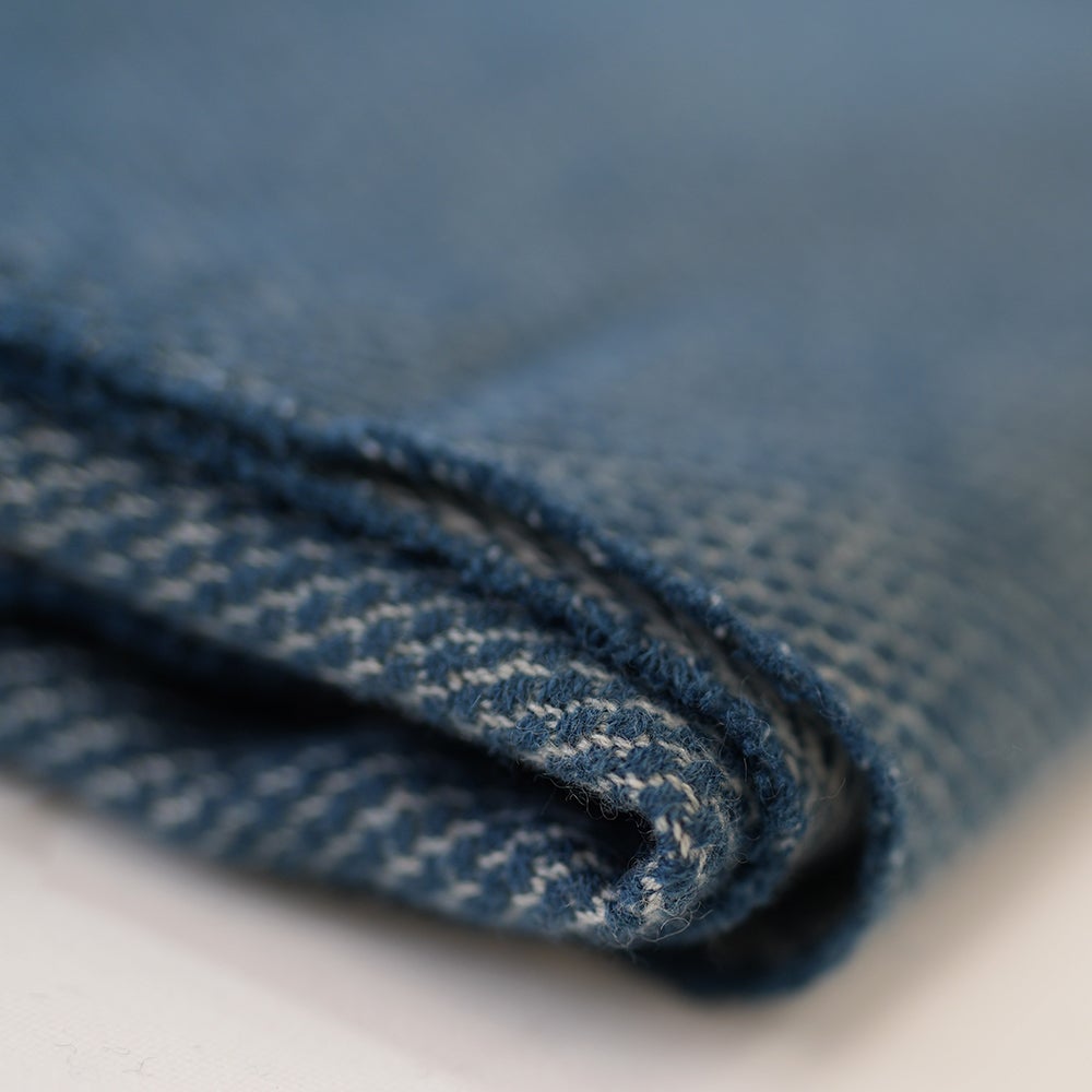 Isobaa | Merino Honeycomb Throw (Petrol) | Our Merino Honeycomb throw is made from our super-soft extra-fine Merino wool.