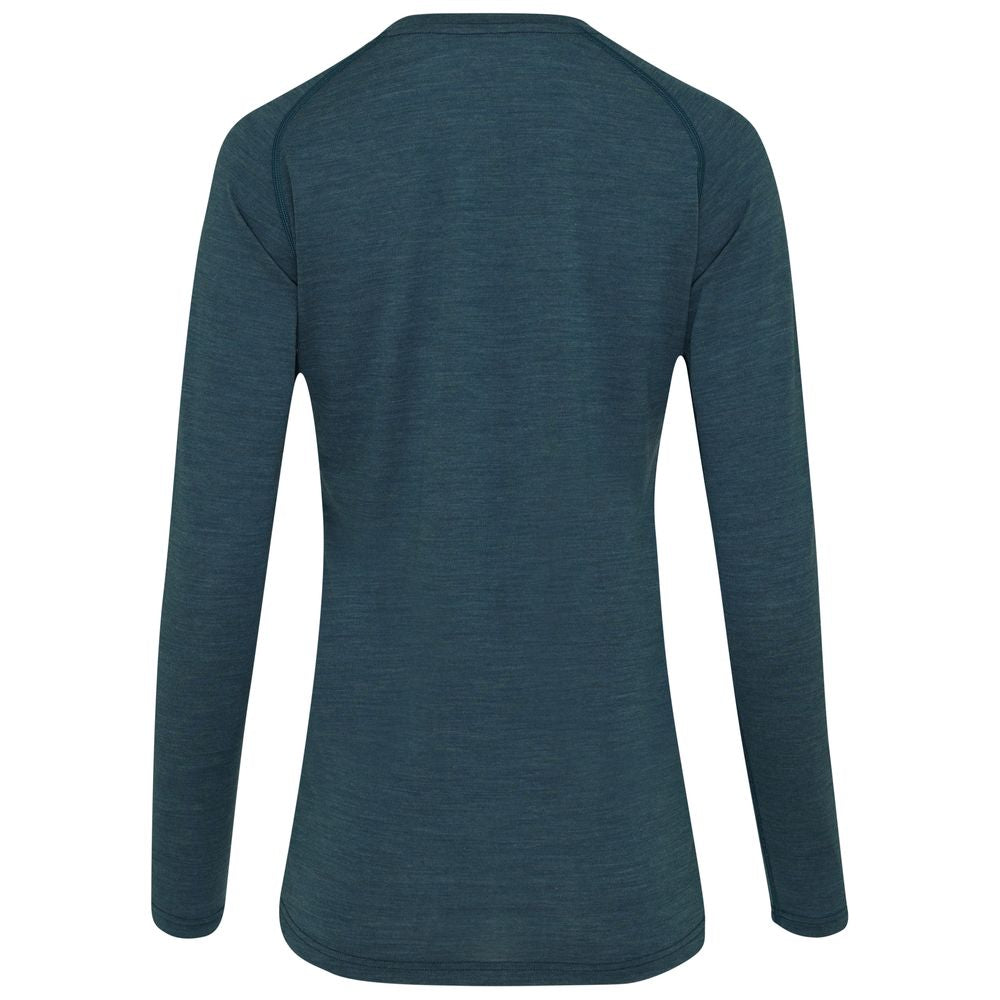 Isobaa | Womens IsoSoft 180 Long Sleeve Crew (Teal) | The ultimate adventure top.