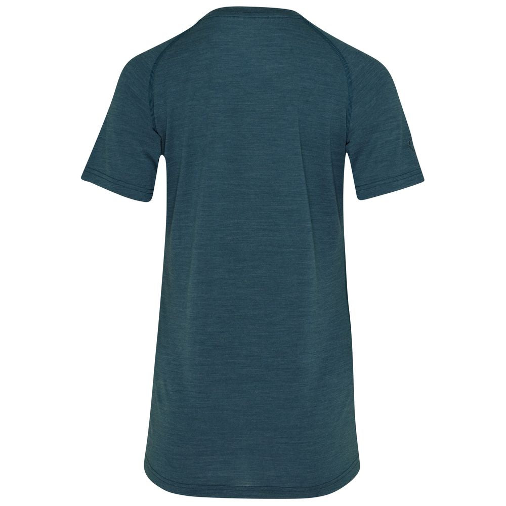 Isobaa | Womens IsoSoft 180 Short Sleeve Crew (Teal) | Performance-driven Merino short-sleeved top.