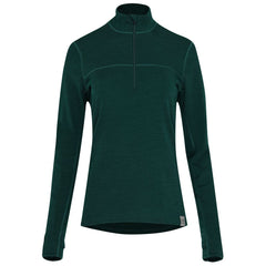 Womens IsoSoft 240 Zip Neck (Emerald)