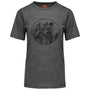 Womens Merino 150 Mountains Tee (Smoke)