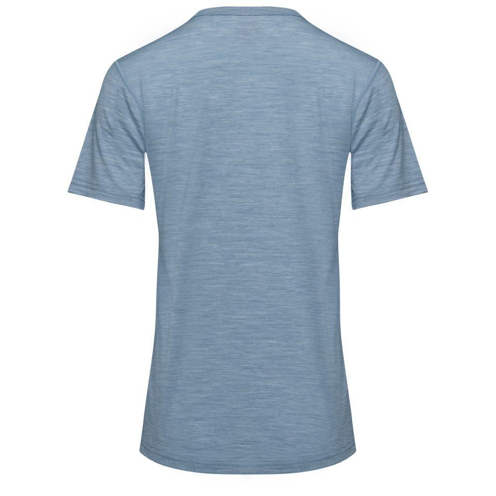 Isobaa | Womens Merino 150 Odd One Out Tee (Sky) | Gear up for everyday adventures, big and small, with Isobaa's superfine Merino Tee.