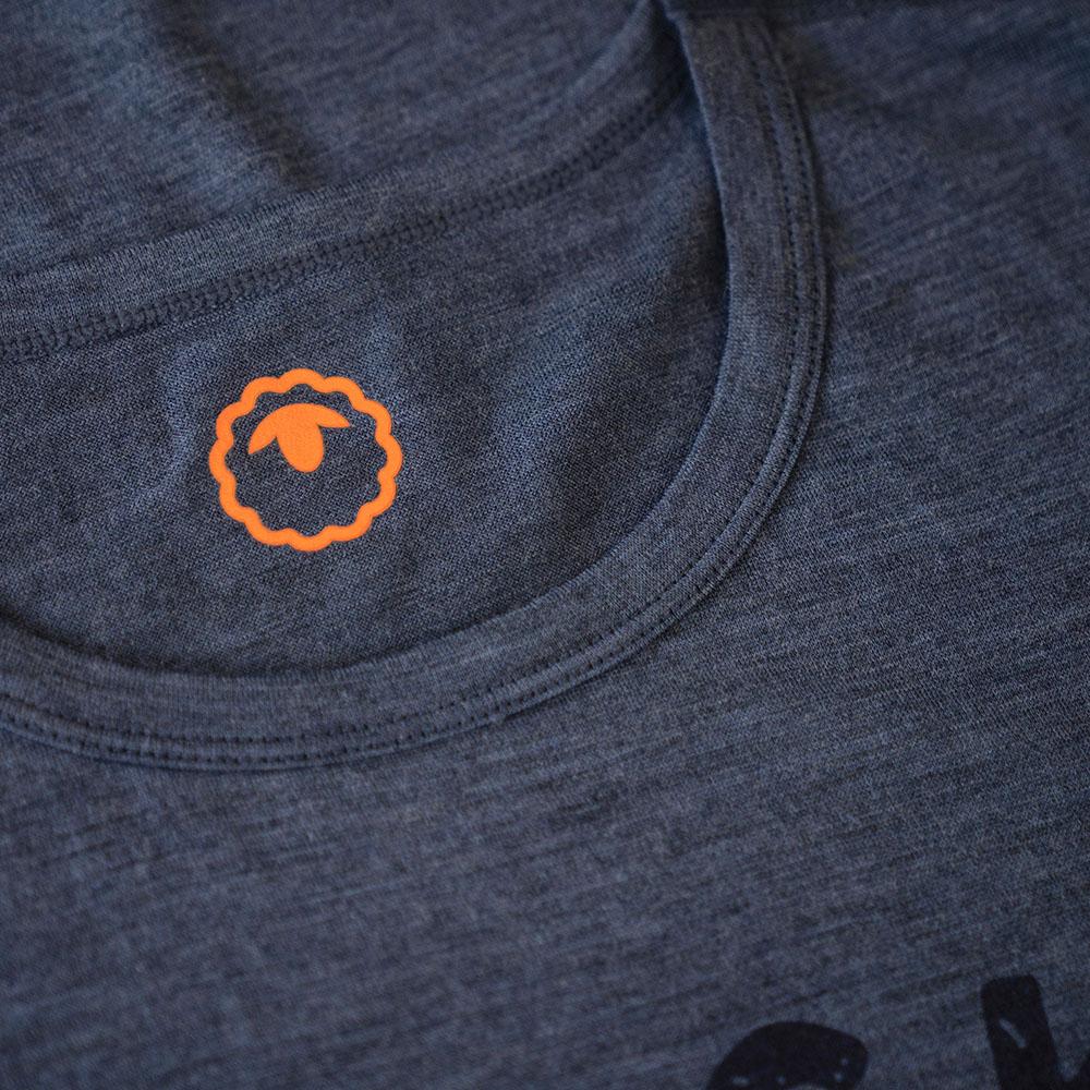 Womens Merino 150 Pack Light Tee (Denim) | Isobaa
