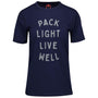 Womens Merino 150 Pack Light Tee (Navy)