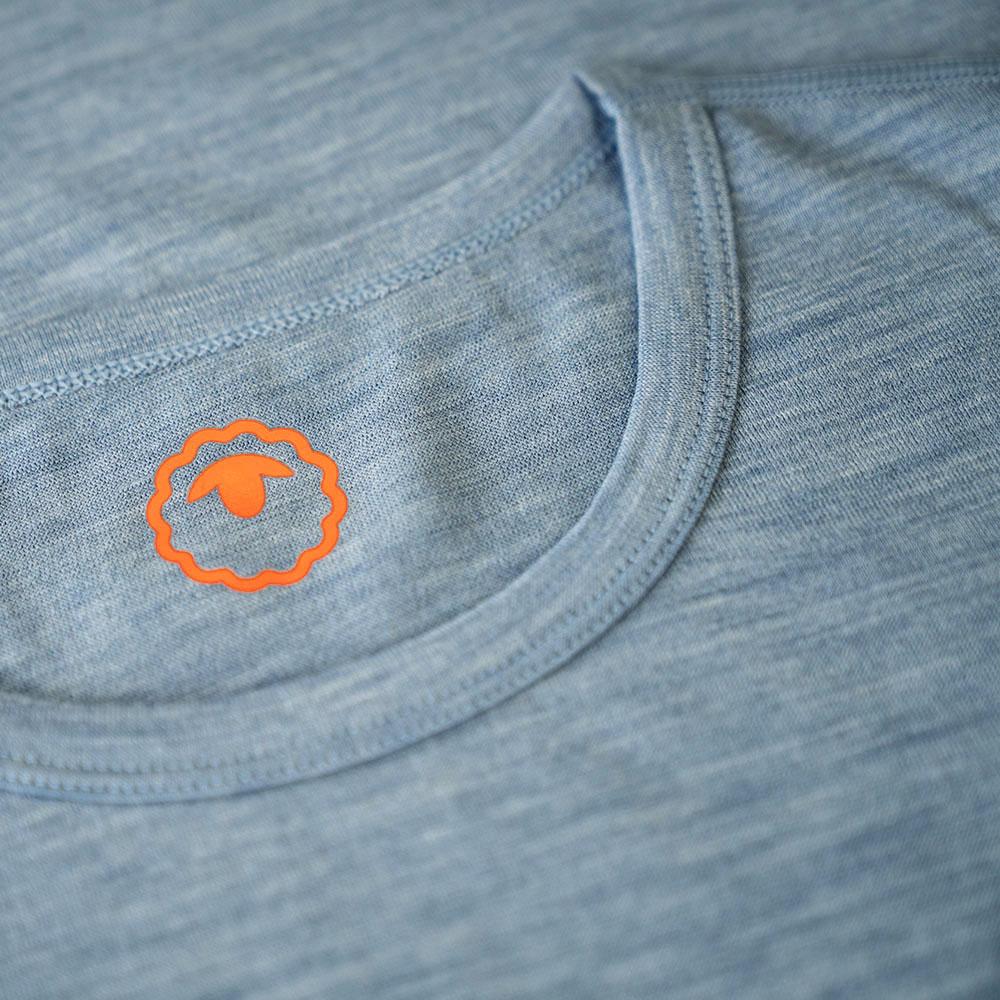 Isobaa | Womens Merino 150 Sheep Tee (Sky) | Gear up for everyday adventures in Isobaa's superfine Merino Tee.