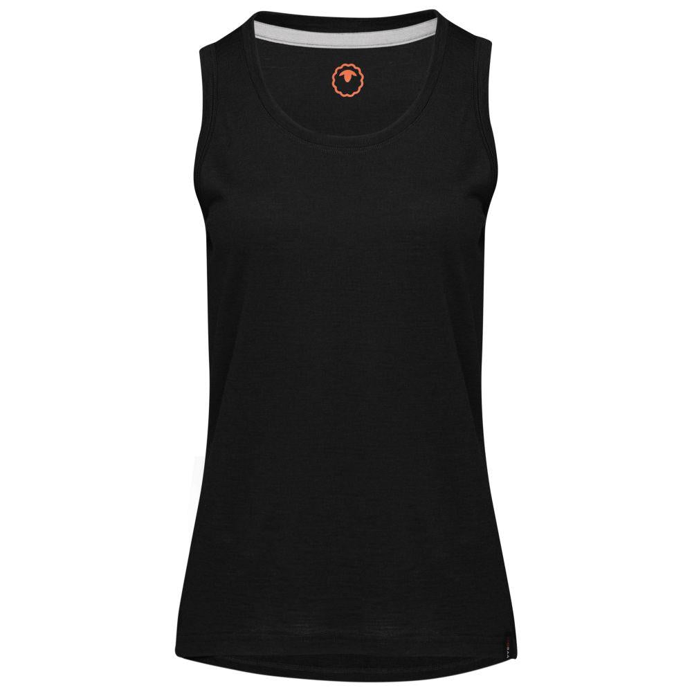 Isobaa | Womens Merino 150 Vest (Black) | Be ready for any adventure with Isobaa's superfine Merino sleeveless Vest.