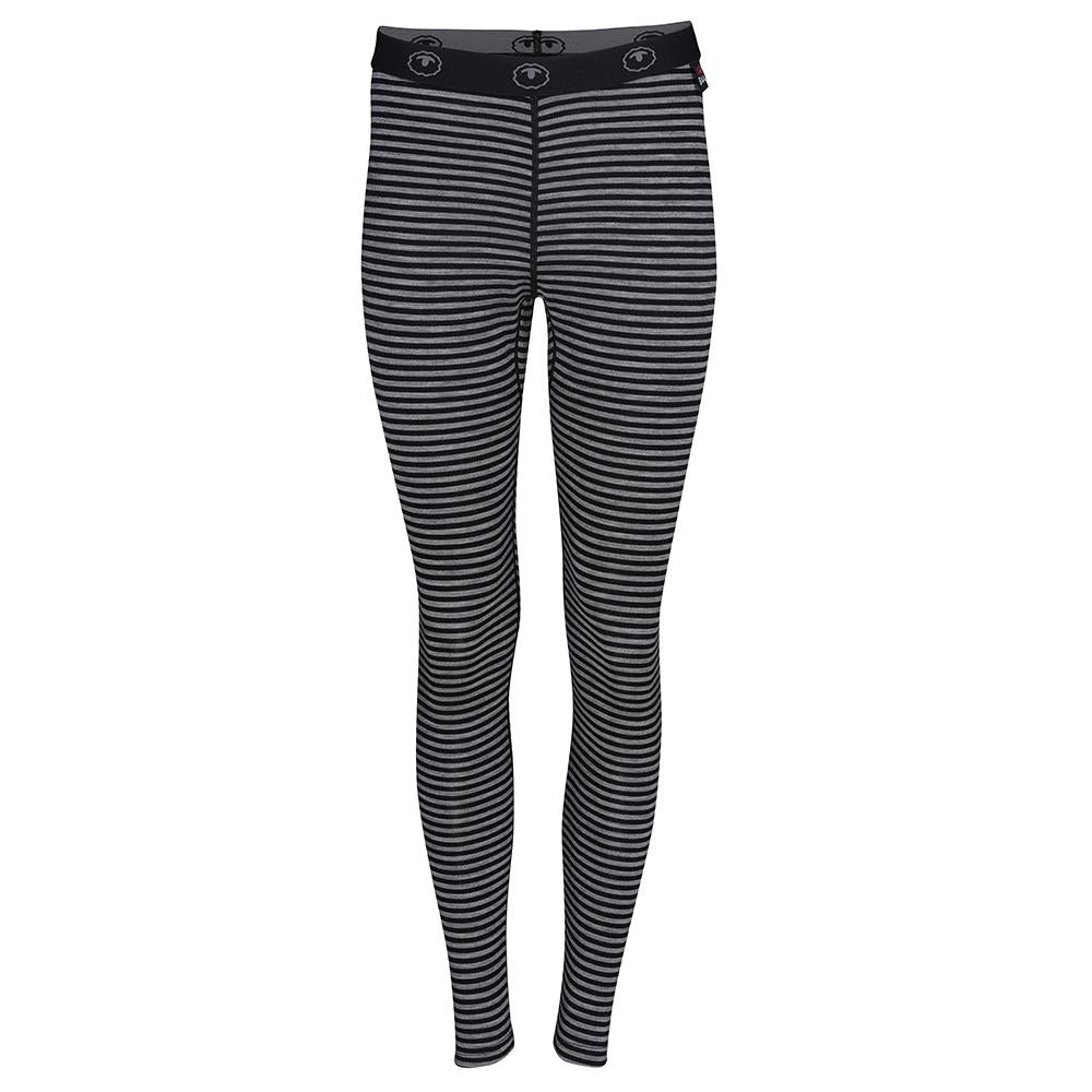 Isobaa | Womens Merino 200 Tights (Black/Charcoal) | Conquer mountains, ski slopes, and sofa days with unmatched comfort in our 200gm Merino wool tights.