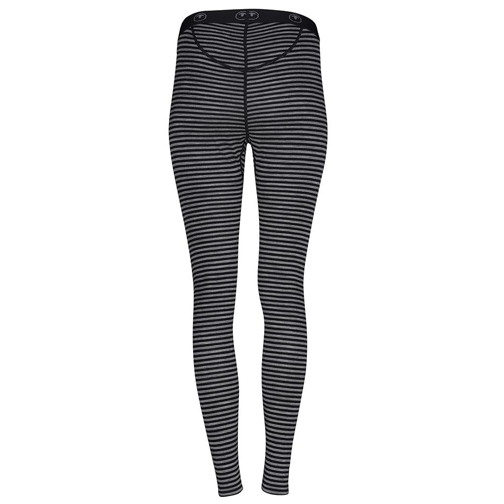 Isobaa | Womens Merino 200 Tights (Black/Charcoal) | Conquer mountains, ski slopes, and sofa days with unmatched comfort in our 200gm Merino wool tights.