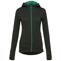 Womens Merino 260 Casual Hoodie (Forest)