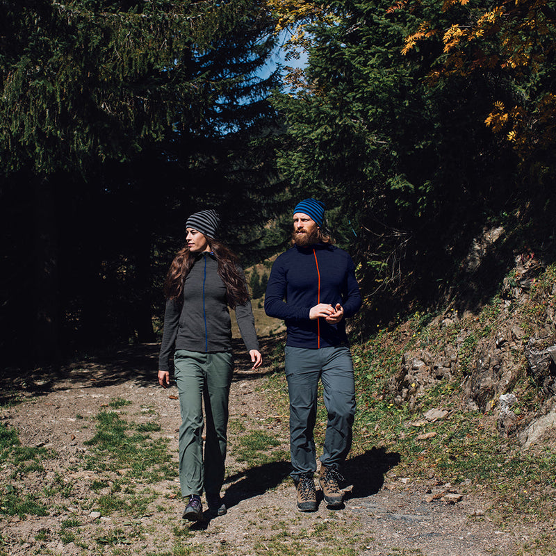 Isobaa | Womens Merino 260 Casual Hoodie (Smoke) | The best in warmth and versatility: Isobaa 260gm midweight Merino wool hoodie.