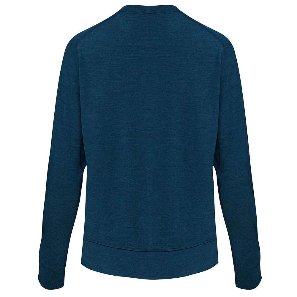 Isobaa | Womens Merino 260 Lounge Sweatshirt (Petrol) | The ultimate 260gm Merino wool sweatshirt – Your go-to for staying cosy after chilly runs, conquering weekends in style, or whenever you crave warmth without bulk.