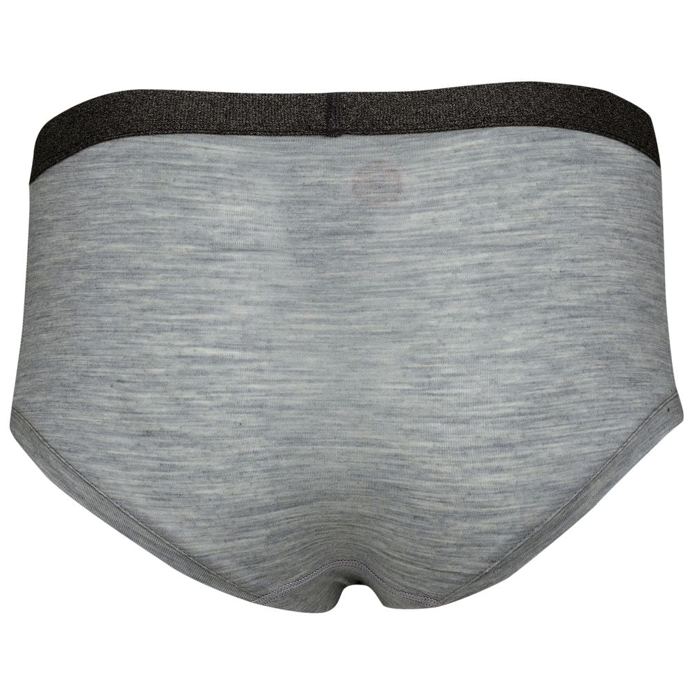 Isobaa | Womens Merino Blend 160 Hipster Knickers (Cloud Melange) | Discover everyday comfort with Isobaa's Merino blend hipster knickers.