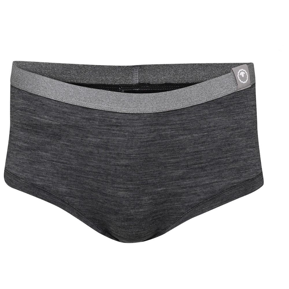 Isobaa | Womens Merino Blend 160 Hipster Knickers (Smoke Melange) | Discover everyday comfort with Isobaa's Merino blend hipster knickers.