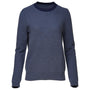 Womens Merino Honeycomb Sweater (Denim/Navy)