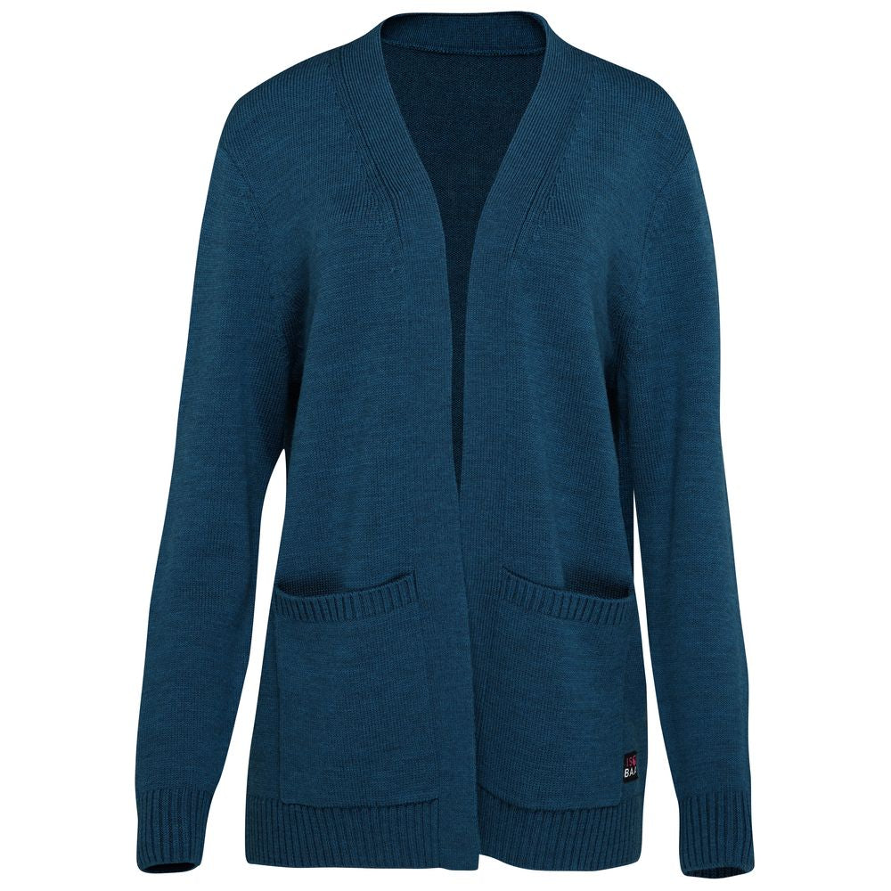 Isobaa | Womens Merino Open Cardigan (Petrol) | Wrap yourself in pure comfort with Isobaa's extra-fine Merino cardigan.