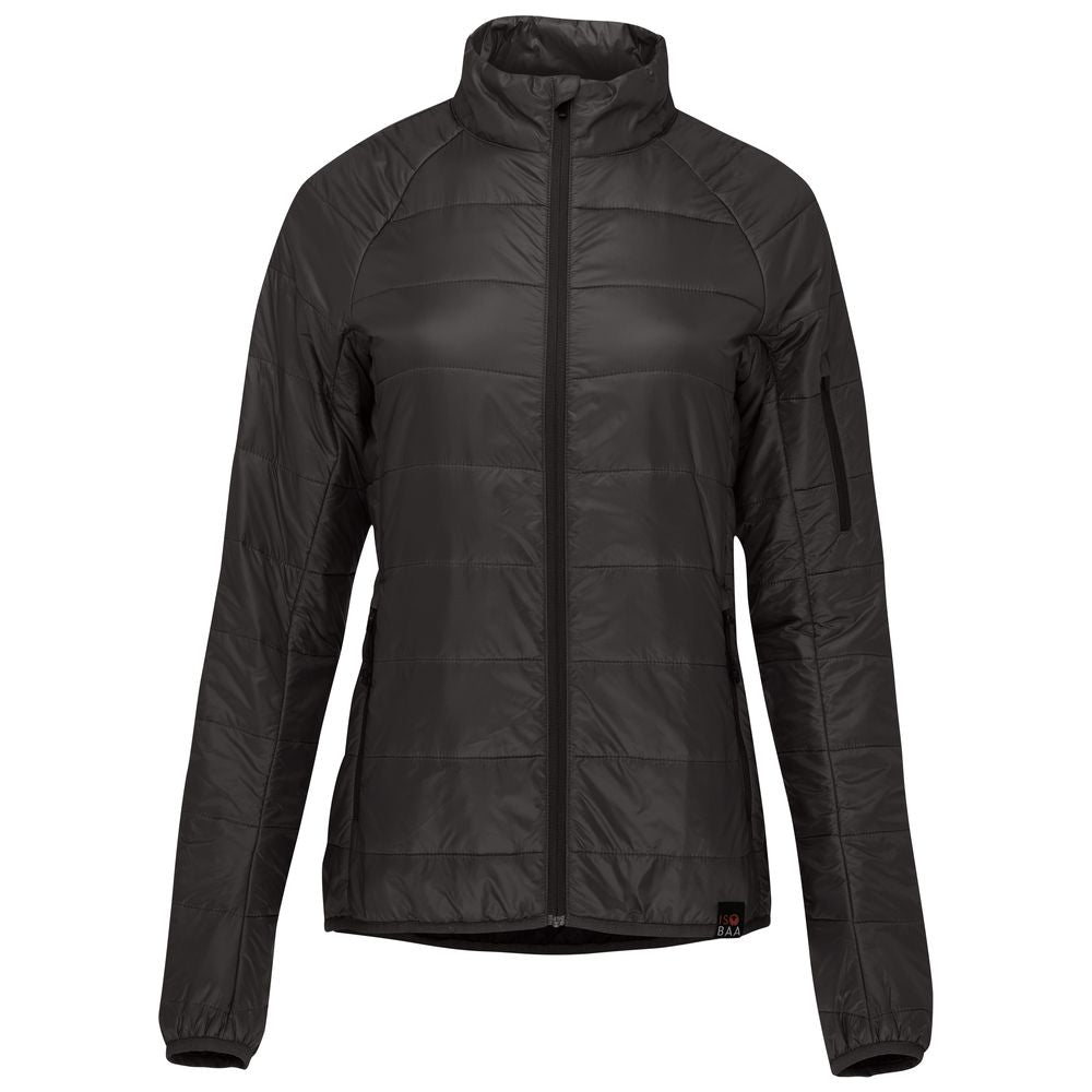 Womens Packable Insulated Jacket (Smoke/Black)