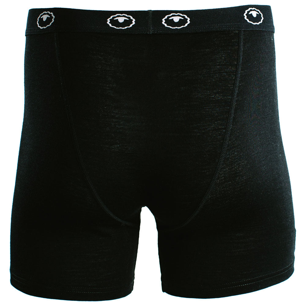 Isobaa | Mens Merino 180 Boxers (Black) | Ditch itchy, sweaty underwear and discover the game-changing comfort of Merino wool boxers.