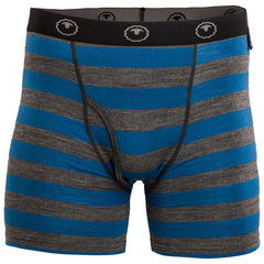 Mens Merino 180 Boxers (Smoke/Blue)
