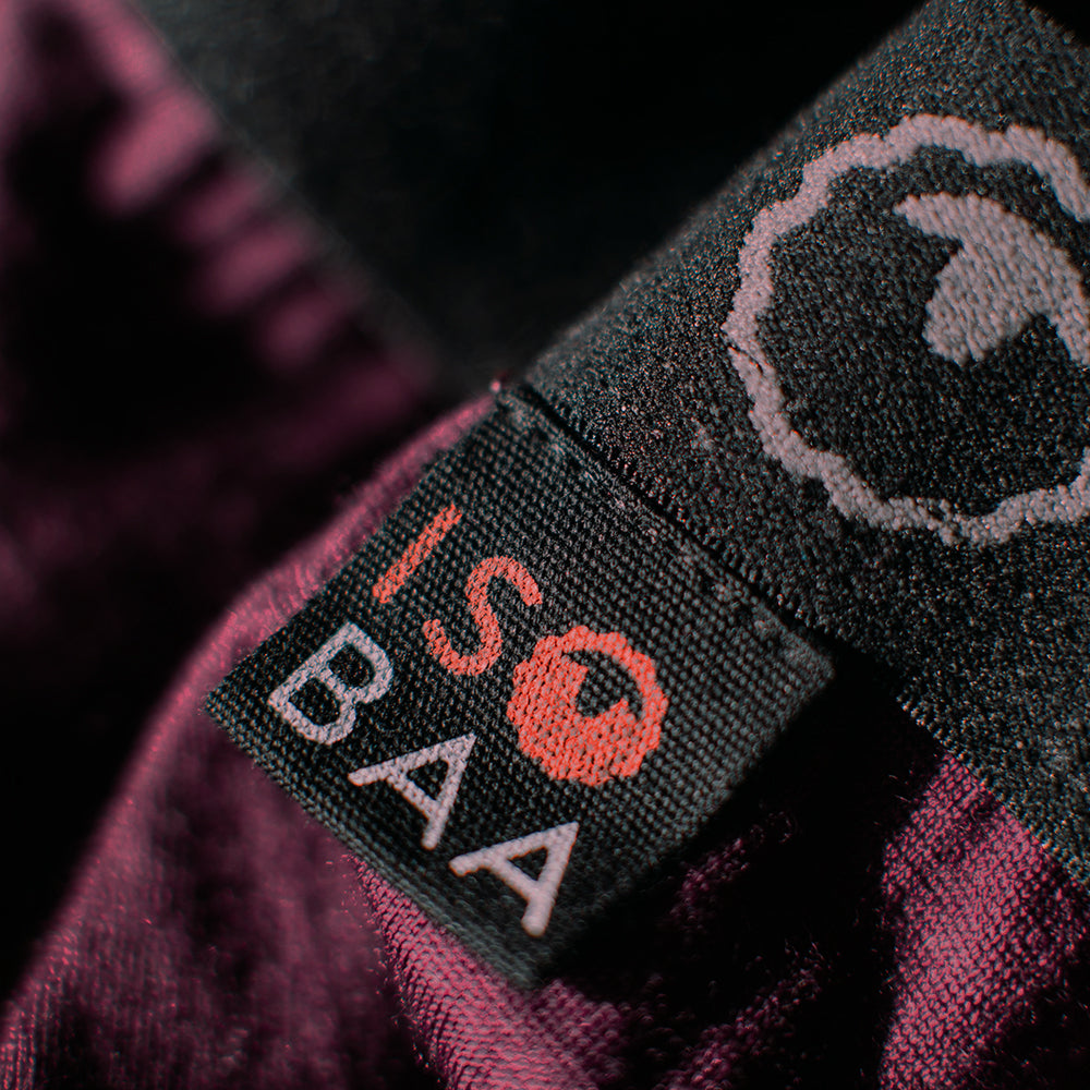 Isobaa | Mens Merino 180 Boxers (Wine) | Ditch itchy, sweaty underwear and discover the game-changing comfort of Merino wool boxers.