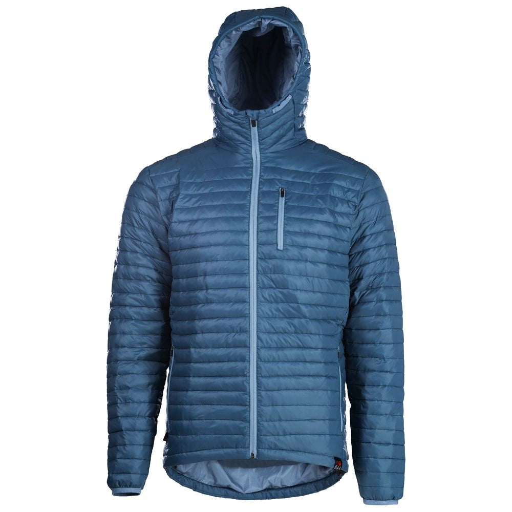Mens Merino Wool Insulated Jacket (Petrol/Sky)