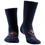 Merino Blend Hiking Socks (3 Pack - Navy/Blue)