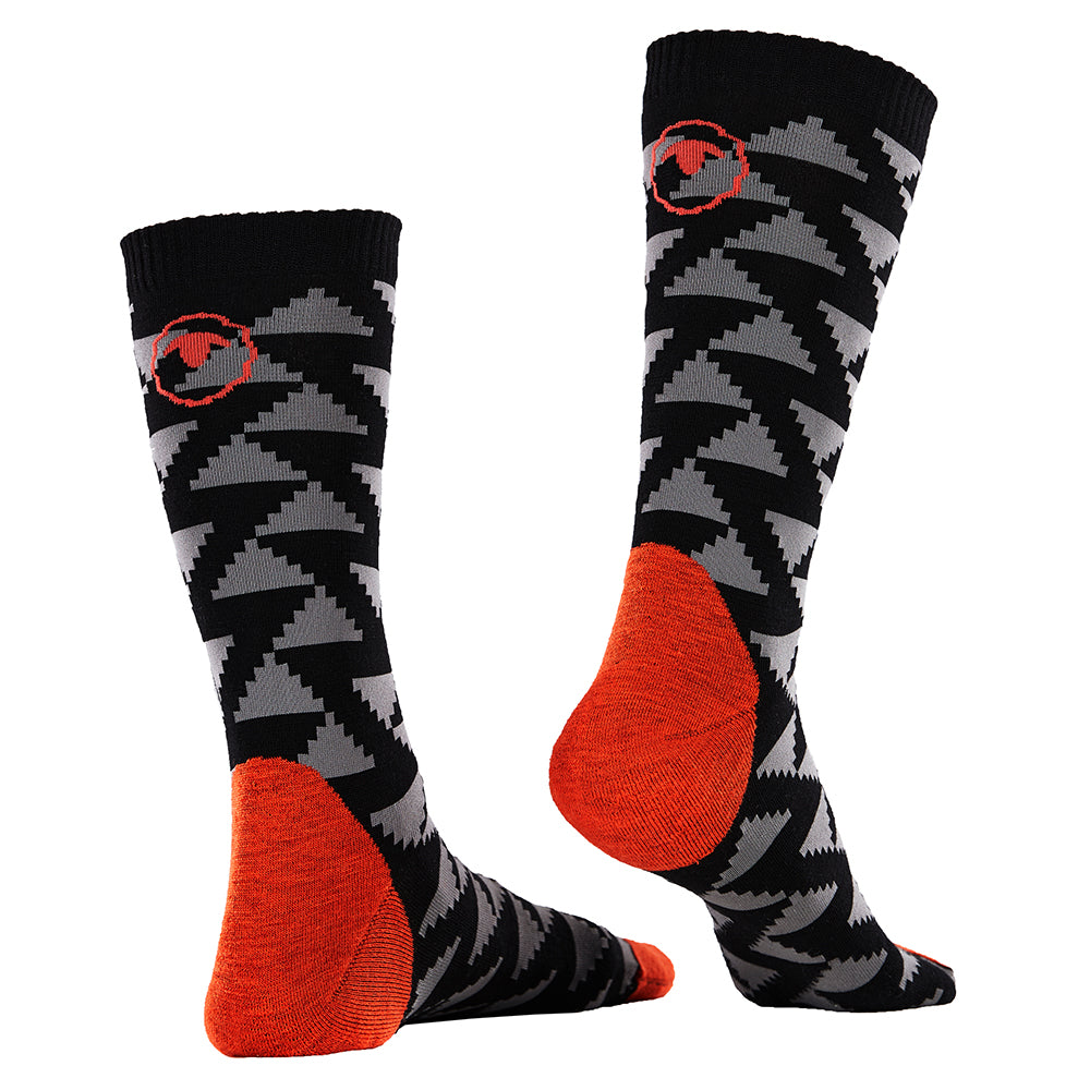 Isobaa | Merino Blend Everyday Socks (3 Pack - Black/Charcoal) | Discover the ultimate everyday sock with Isobaa's Merino blend (3-pack).