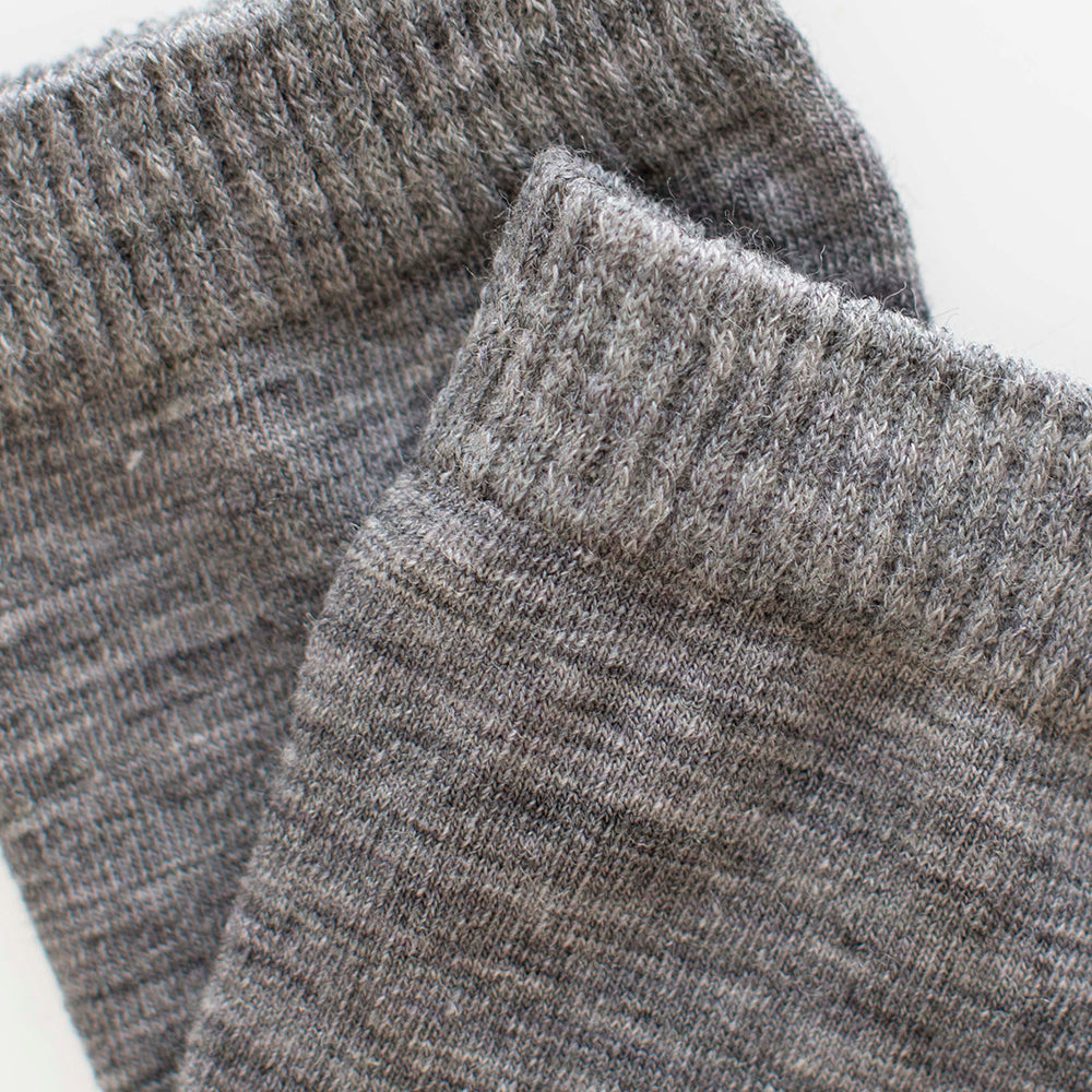 Merino Blend Everyday Socks (3 Pack - Charcoal)