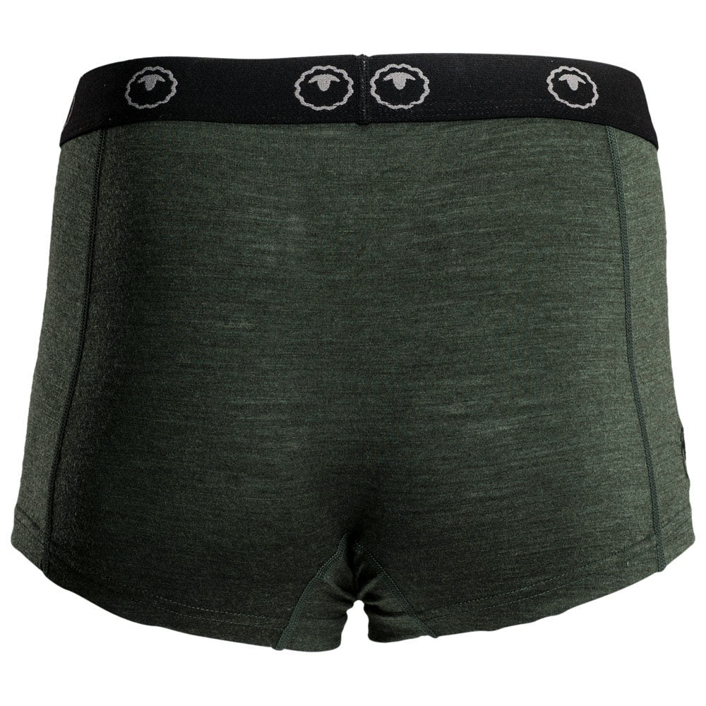 Isobaa | Womens Merino 180 Hipster Shorts (Forest) | Conquer any activity in comfort with Isobaa's superfine Merino hipster shorts.
