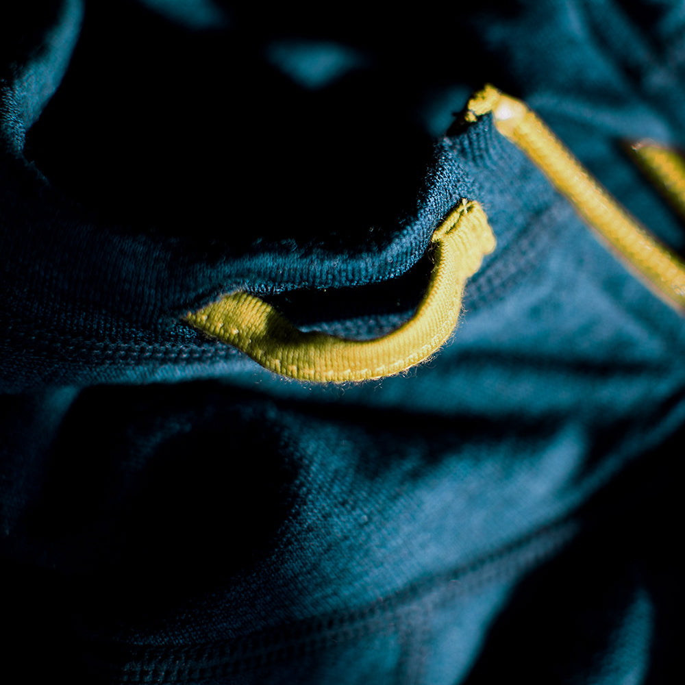 Womens Merino 260 Casual Hoodie (Petrol)