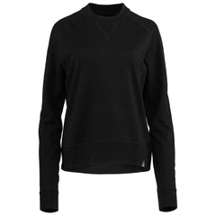 Womens Merino 260 Lounge Sweatshirt (Black)